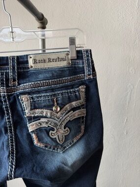 Rock Revival Easy Ankle Skinny Jeans Size 31